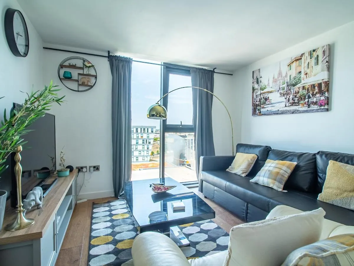 Exquisite 2-bedroom Apartment - City Centre Sheffield Royaume-Uni
